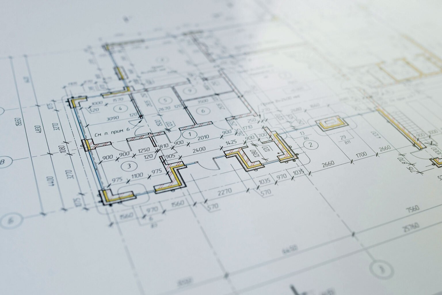Plano de arquitectura publicado en el editorial